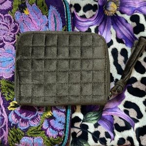 Brand new velvet green wallet